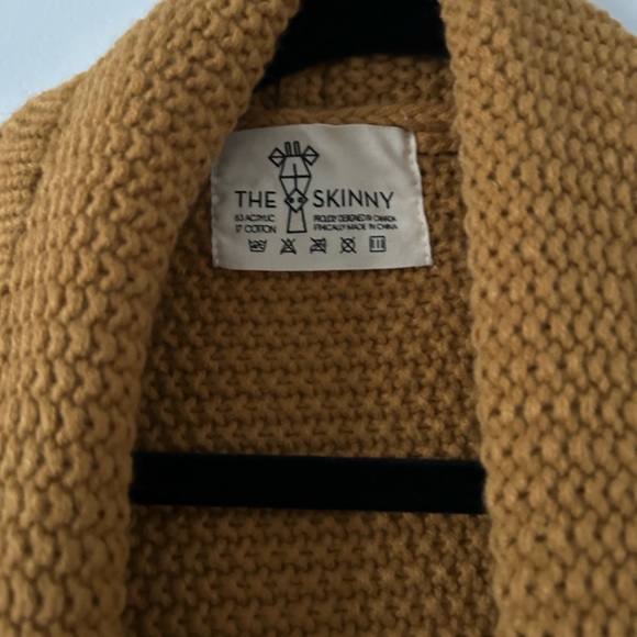 Mustard yellow Erinn Cardigan from The Skinny - Picture 2 of 2